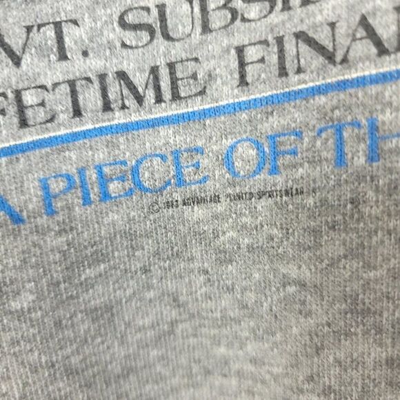 Alcatraz Condos Sweatshirt Vintage 80s Own A Piece Of The Rock Made In USA Mens - Picture 3 of 6